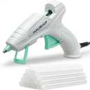 HAUSHOF Mini Hot Glue Gun Kit with Hot Glue Sticks (20-Piece), for Home Decoration & Crafts & Quick Repairs, 20W, 120V