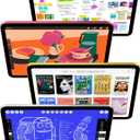 Apple iPad 11-inch: A16 chip, 11-inch Model, Liquid Retina Display, 128GB, Wi-Fi 6, 12MP Front/12MP Back Camera, Touch ID, All-Day Battery Life  Silver