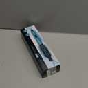 Farery Mini Thermal Brush, Curling Iron 3/4 Inch, Heated Round Brush for Volumizing and Small Curls, Travel Size Hot Brush for Short & Thin Hair, Dual Voltage, One Heat 392F, Touch-ups, Blue