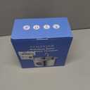 Stainless Steel Cat Water Fountain: Cat Fountain with 6 Filters + 3 Sponges - 88oz/2.6L Pet Water Fountain for Cats Inside - Silent Cats Water Bowl Dispenser - ATMZIQXR Kitty Drinking Fountains