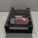 3900+ High-Capacity Card Display Storage Box, 5-Layer Transparent Window Design (Ideal for Collectors & Beginners), Compatible with TCG/Sports Cards, Includes 34 Accessories + 1 Dice Tray(Black)