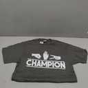 Rock Paper Scissors Master Supreme Champion Joke Novelty Tee T-Shirt (Small, Asphalt Grey)