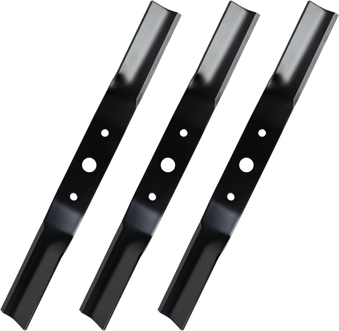 91-585 Mower Blades Compatible with Woods 72" Decks Prd7200 Rd72 Rd7200 Rd7200-2, Heavy Duty Blade Replace 1008199 1008199kt 10081899kt2, 3 Pack