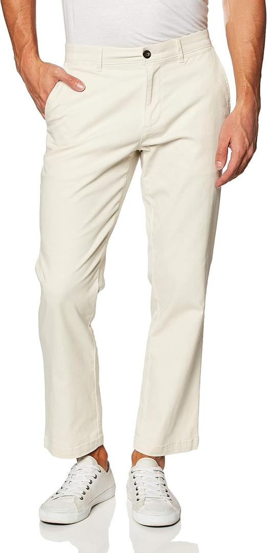 Amazon Essentials Men's Classic-Fit Casual Stretch Chino Pant (30W x 32L)
