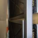 BEAMNOVA 50 x 32 in Bronze Fireplace Screen with Door, 3 Panel Folding Decorative Flat Cover, Heavy-Duty Outdoor Protector, Rustic Vintage Mesh Freestanding Iron Stand