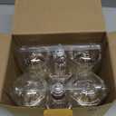 Vintage LED Edison Bulbs 6W, Equivalent 60W Incandescent, Warm White 2700K, ST58 Antique LED Filament Bulbs with 90+ CRI, E26 Medium Base,Dimmable, Clear Glass, Pack of 6