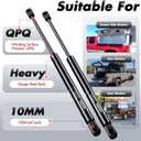 Vepagoo SX140P15 14 inch 15Lb/67N Gas Struts Shocks Lift Support for Leer Camper Shell Truck Toolbox Topper Cap Canopy Door Snugtop Struts Replacement Parts, 2pcs (1 Pair)