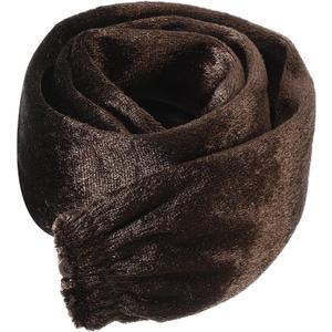 PATIKIL 2ft Lamp Chain Cover, Chain Protective Sleeve Washable with Zipper for Chandelier Lighting Wires Swing Light Fixture, Brown