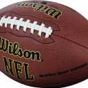 WILSON NFL Super Grip Composite Footballs (Junior size (4th-6th grade; Ages 9-12), Black/Gold)