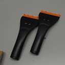 34" Extendable Ice Scrapers for Car Windshield 2-in-1 Snow Brush for Car Snow Scraper for Car Snow Scraper and Drush with Ergonomic Foam Grip for Cars, Trucks, SUVs with 360 Pivoting Brush Head Blue (Orange NEW)