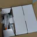 Amico 6 Pack 6 Inch 5CCT Ultra-Thin LED Recessed Ceiling Light with Metal Junction Box, 2700K-5000K Selectable, 12W Eqv 110W, Dimmable Canless Wafer Downlight with Plastic Trim, 1050 Lumens -ETL&FCC