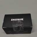 EASTBLUE Squeaky Dog Toys for Aggressive Chewers: Rubber Puppy Chew Ball with Squeaker, Almost Indestructible and Durable Pet Toy for Medium and Large Breed