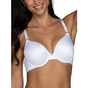 Vanity Fair Women's Full Coverage Beauty Back Smoothing Bra, 4-Way Stretch Fabric, Lightly Lined Cups 38C