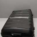 Samsonite Freeform Hardside Carry-On Luggage with Spinner Wheels - Hardshell Suitcase - TSA, Airline-Approved - Expandable Hard Shell, Smooth Rolling Wheels for Lightweight Travel  Black