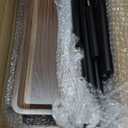 Serving Tray for Party, Wooden Cupcake Stand 3 Tiered Tray Stand Rotating Tiered Serving Tray Dessert Table Display Set Reusable Tiered Serving Platters for Cupcake, Veggie Fruit, Cookies, Dessert (15.8" x 7.9" x 14.5", Walnut)