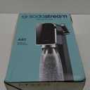 SodaStream Art Sparkling Water Maker (Black) with CO2 and Dishwasher Safe Bottle