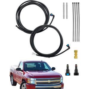Fuel Lines Kit, Compatible with 2004-2010 Chevy Silverado GMC Sierra 1500 2500 3500 4.3 4.8 5.3 6.0 8.1 L Pickups, Fuel Vent Tube Kit, Replace# FL-FG0340, FLFG0340, FG0340