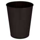 Bath Bliss 5 Liter Small Wastebasket | Round Open Top | Trash Can | Bathroom | Bedroom | Kitchen | Office | Dorm | Disposal Waste Bin | Garbage | Oil Rubbed Bronze