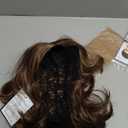 Short Brown Wig for Women Curly Fluffy Side Part Mixed Blonde Wig Layered Synthetic Natural Halloween Party Costume Hair