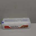 Plastic Wrap Dispenser with 12"x500ft BPA free Film - Cling Wrap Dispenser with Cutter for Food Film, Aluminum Foil, Baking Paper & More