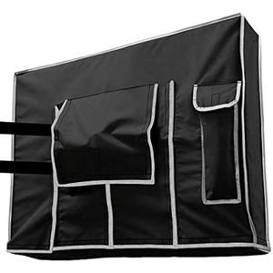 Outdoor TV Cover - Weatherproof Protector for Flat TVs with Bottom Seal, 600D Waterproof Material. Extend Your TV Life. Size 23 x 15 x 4.5 inches