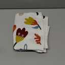 Canvas Embroidered Table Runner - 13x72 Inch Spring Floral Runner for Table Decor Boho Farmhouse Retro Kitchen Dining for Home Party Living Room Decor, Colorful Flowers