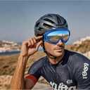 2 Pack Motorcycle Dirt Bike Goggles for Men Women, MX UTV Racing Riding Windproof Dustproof Goggles, Off Road Goggle (Pink Frame Colorful and Blue Frame Colorful)