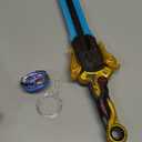 INFINITY NADO Battling Toys, Battle Set for 8-12 with Spinning Top & Sword Launcher, Metal battling Game top for Boys and Girls Age 5+, Fury Wave Dragon, Sapphire Blue
