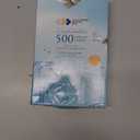 CALIFORNIA DESIGN DEN Soft & Silky 500 Thread Count 100% Cotton Sateen, Cool & Smooth with A Classic Opening, Set of 2 King Pillow Cases (Damask Stripe - Ivory)