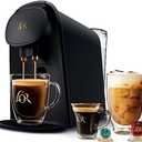 L'OR Barista System Coffee and Espresso Machine Combo by Philips, Matte Black