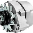 1 Wire Alternator, Self Exciting Delco One Wire GM Alternator 10SI SBC BBC 63A Replacement for Chevy 350 GMC Buick Cadillac Pontiac,1100125, ADR0325, 7127-SEN, 7127SEN, 7127SE, 400-12370, 334-2614