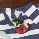 RUVANTI Cloth Napkins Set of 6 Cotton 100%, 18x18 Inches Napkins Cloth Washable, Soft, Absorbent. Cotton Napkins for Parties, Christmas, Thanksgiving, Weddings, Dinner Napkins Cloth - Watermelon