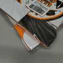 2 x 9PCS Graduation Party Decorations Class of 2026 Congrats Grad Table Centerpiece Congratulate Graduation Honeycomb Table Toppers for Graduation Party Supplies(Orange,Black