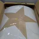 Classic Star Stencil - 21 Inch - Durable 14 Mil Mylar Plastic - Lawn Painting, Yard Marking, Walls & DIY Projects