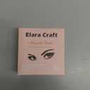 1 Pair Natural Cat Eye Magnetic False Eyelashes With Mirror 