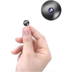 Only 0.9 inch Hidden Camera with Audio/ Video Mini Small Spy Cameras Home Indoor Use Night Vision Motion Detection Baby Monitor Wireless Outdoor Nanny espias ocultas WiFi Security Secret (Small Size)