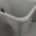 Amazon Basics Airtight Pet Food Storage Container with Scoop, BPA Free, Removable Wheels, 69 QT, Gray