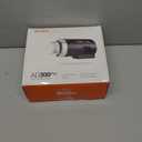 Godox AD300 Pro AD300Pro Outdoor Flash Strobe Light, 300W TTL HSS 1/8000s Studio Flash, 320 Full Power Flashes, 2600mAh Lithium Battery, 12W Modeling Lamp, for Canon Sony Nikon Fuji Olympus Panasonic