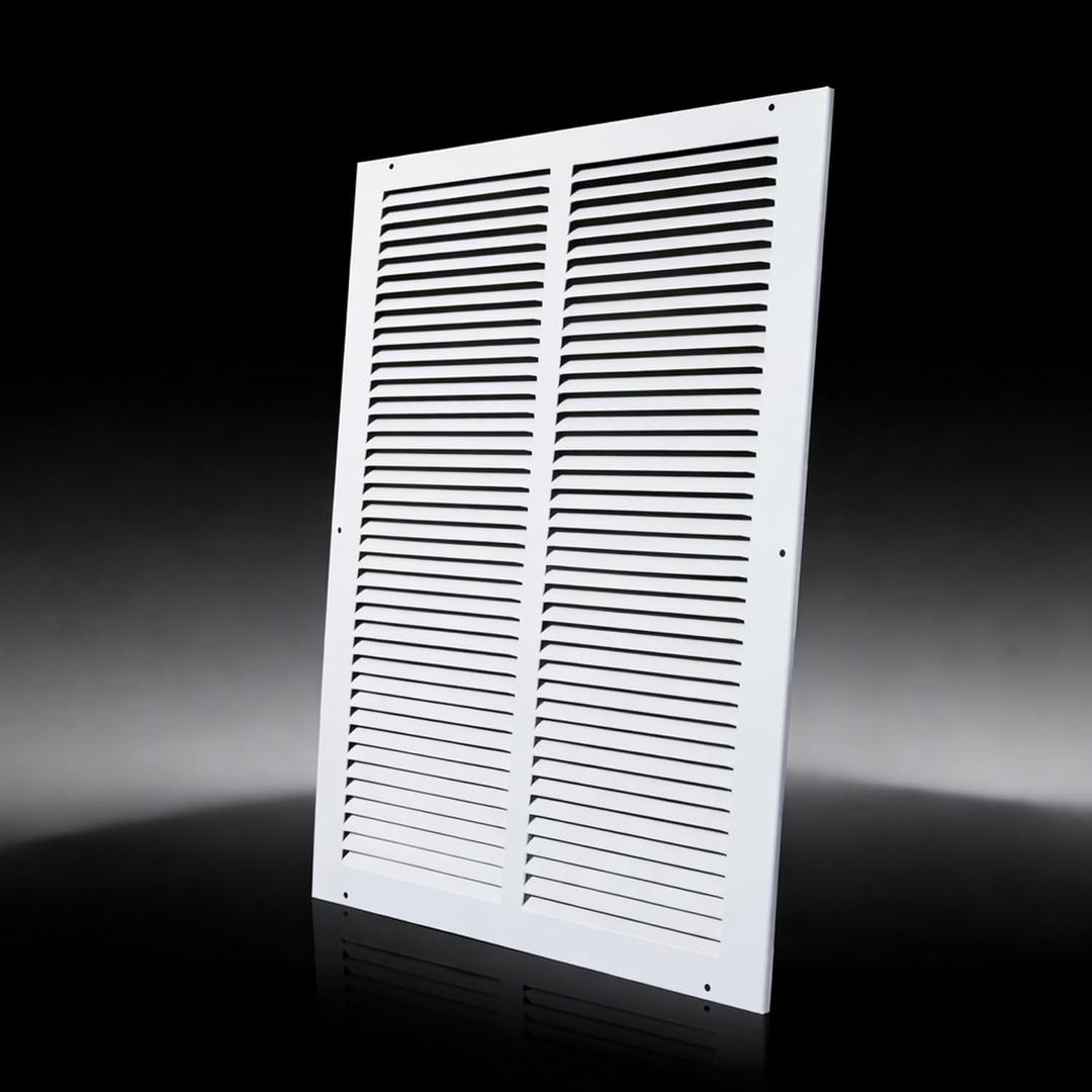 Steel Return Air Grill,Return Air Vent Cover (Duct Opening) Cold Air Return Vent Cover for Wall or Ceiling (14"W x 20"H Duct Opening)
