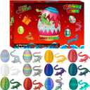 Advent Calendar 2025, 3D Printed Dragon Eggs with Dragon Inside, Christmas Gifts for Child, Fidget Toys for kids, 3D Printed Animals Collectibles for Adults Teens Kids
