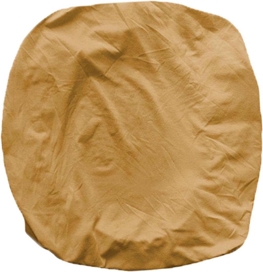 Dining Chair Cover Elastic Chair Seat Cover for Living Room Restaurant Party (Camel)