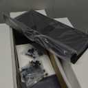 Daanxw Heavy Duty Pegboard Steel Shelves, Can Be Used for Walls or Pegboards, Floating Steel Shelves for Wall, Pegboard Shelf, Suitable for Bathroom, Bedroom, Kitchen and Garage, 16 x 7 inch(4 Packs Black)