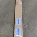 Muzata 64 Sq Ft Drop Ceiling Grid System White Complete Set Galvanized Steel Grid Kit Easy Installation for Basement Living Room Kitchen Bathroom Ceiling, TS04