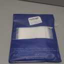 Artscope Set of 1 Luxury Velvet Pillow Covers Only Decorative Rectangle Pillowcases Soft Solid Cushion Cases for Couch Sofa Bedroom Car Decor 12x20 Inch White (ONLY Cover)