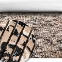 HXBYX Camo Boat Flooring EVA Foam Boat Decking Marine Flooring Camo Self-Adhesive Marine Mats for Jon Boats Bass Boat Kayak RV 94.5"x15.7", Desert Camo