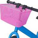 SAMORE Kids Bike Basket Versatile Metal Front Bike Basket for Youth