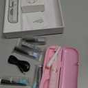 TEETHEORY 2 Pack Sonic Toothbrush, Electric Toothbrush Adults with 40000VPM 5 Modes 12 Brush Heads 2 Travel Cases, Sonic Toothbrush 4 Hours Charge Minimum 30 Days -Black&Pink