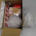 60 Pack Heart Shaped Cake Pans  3.4oz Mini Aluminum Foil heart shape Cupcake pan with Lids, Spoons & Heart Stickers  Disposable Mothers Day Baking Tins Supplies for Gifts, Red