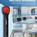 Hidden Camera Detectors with Viewfinder Bug Detector & Spy Camera Finder, Perfect for Hotels, Car, Travel & Office with Rechargeable Battery for 7 Levels Sensitivity 4 Modes