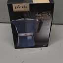 Primula Classic Stovetop Espresso and Coffee Maker, Moka Pot for Italian and Cuban Caf Brewing, Greca Coffee Maker, Cafeteras, 6 Espresso Cups, Blue